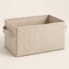 nestora home fabric storage bin